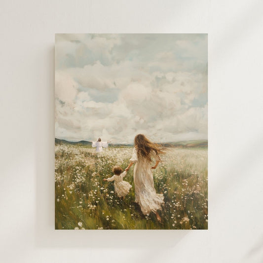 Following Him - Premium Print