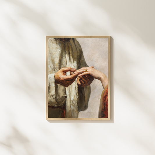 The Bridegroom - Canvas