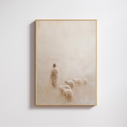 Gentle Shepherd - Canvas