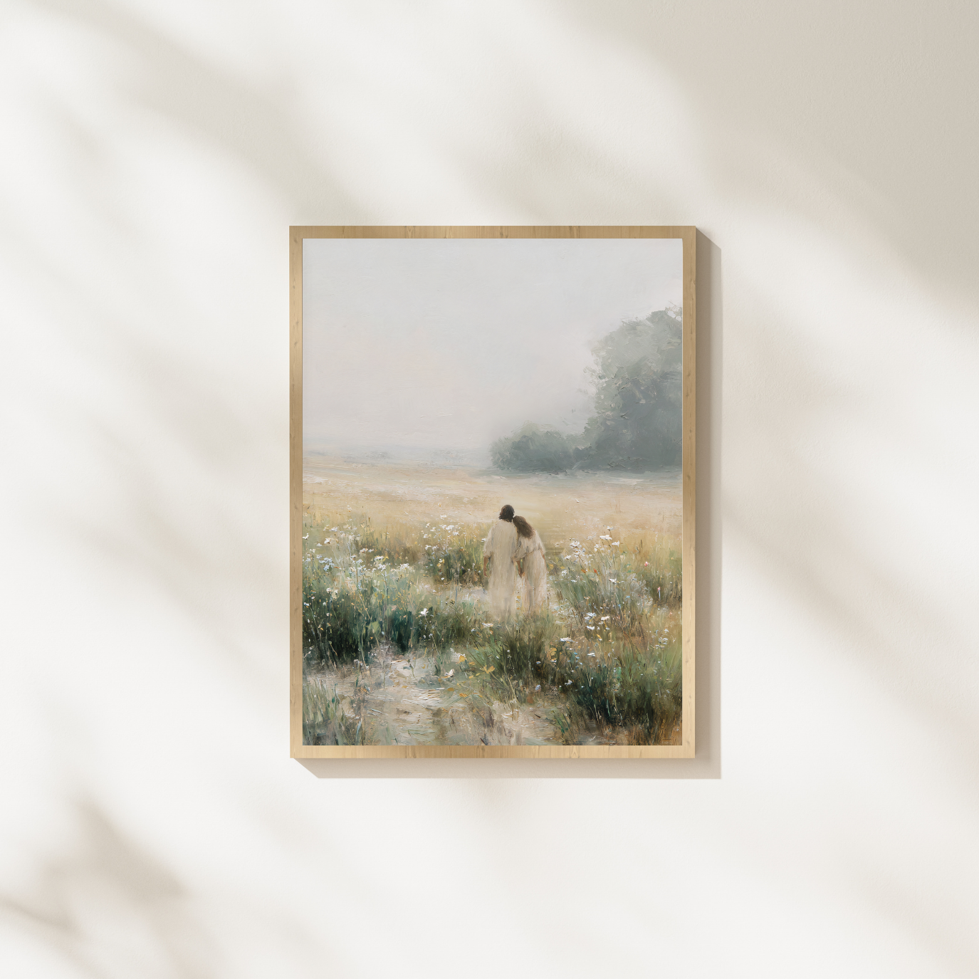 Leaning on my Beloved - Canvas