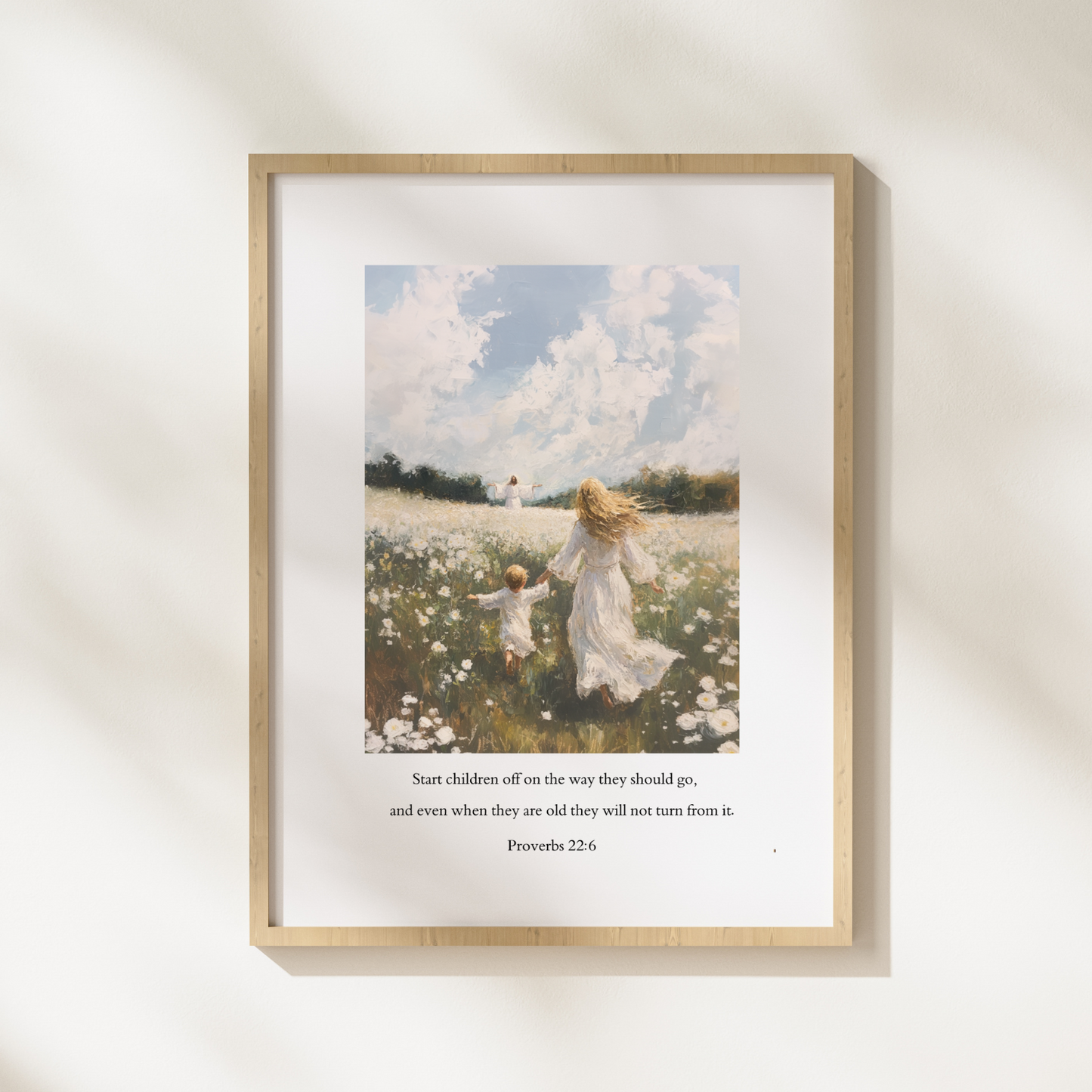 Proverbs 31 V2 Christian art modern by Christian artist honoring godly womanhood.