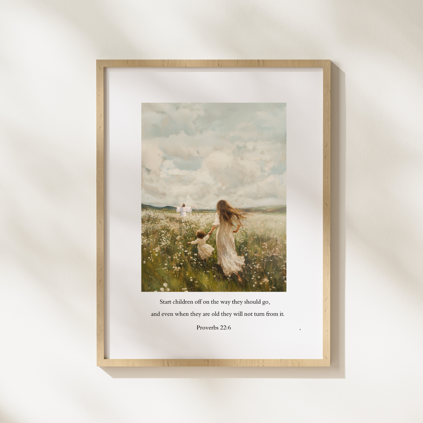 Proverbs 31 V2 Christian art modern by Christian artist honoring godly womanhood.