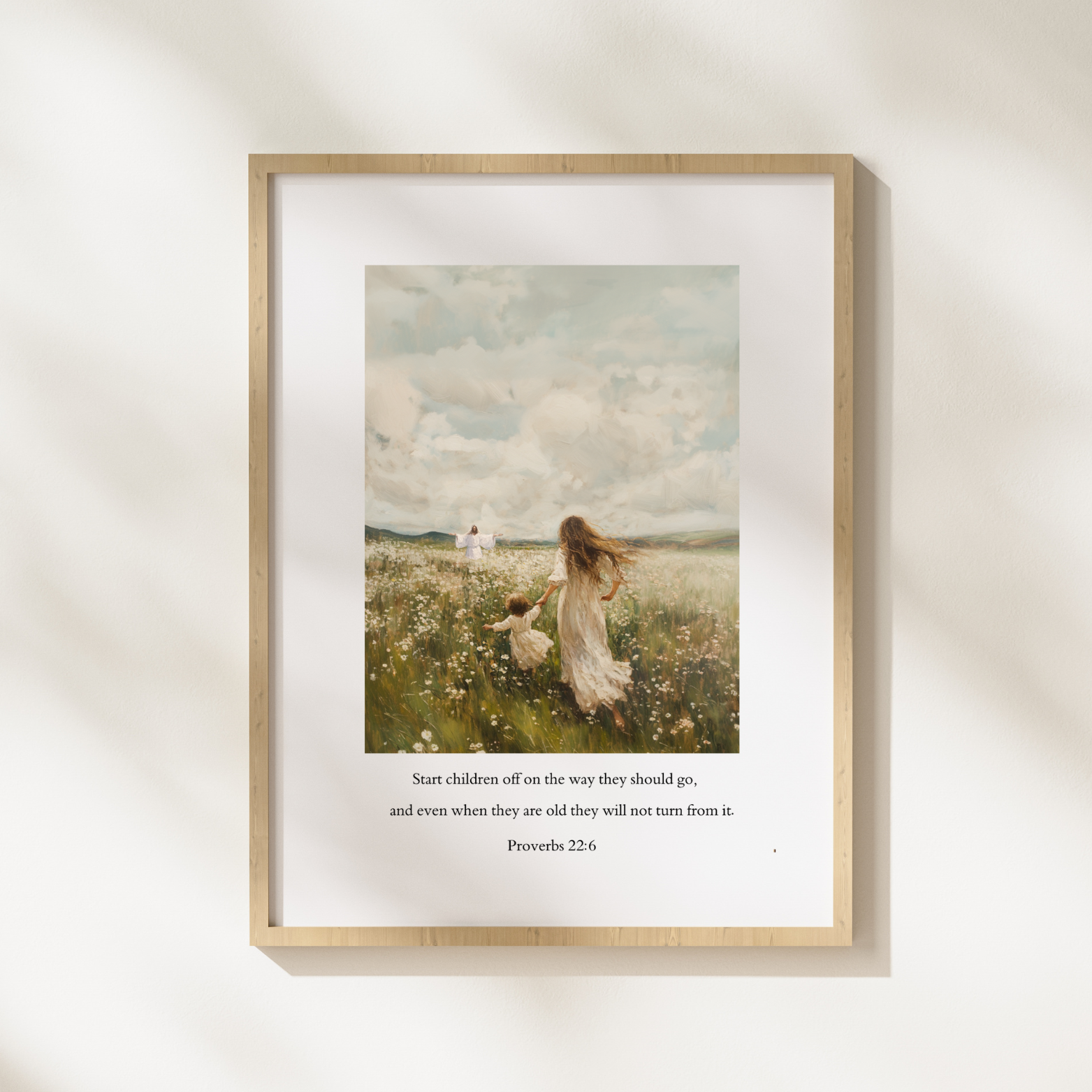 Proverbs 31 V2 Christian art modern by Christian artist honoring godly womanhood.