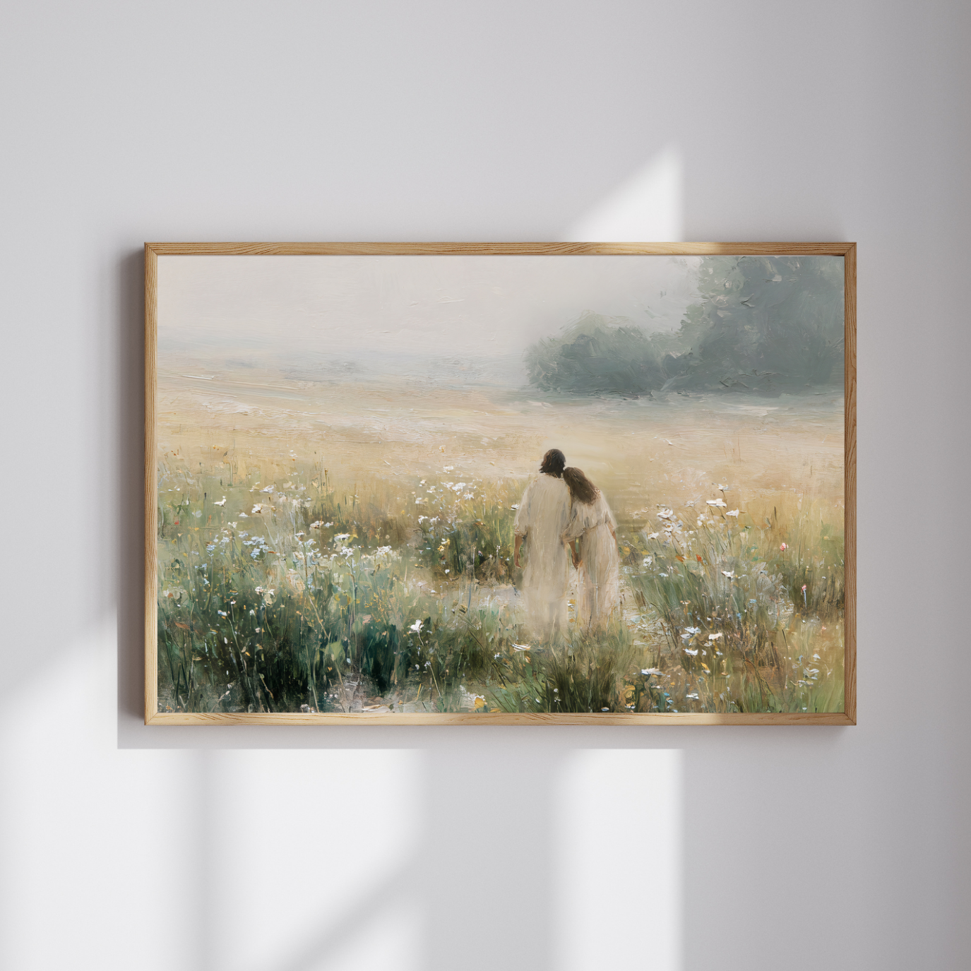 Leaning on my Beloved - Canvas